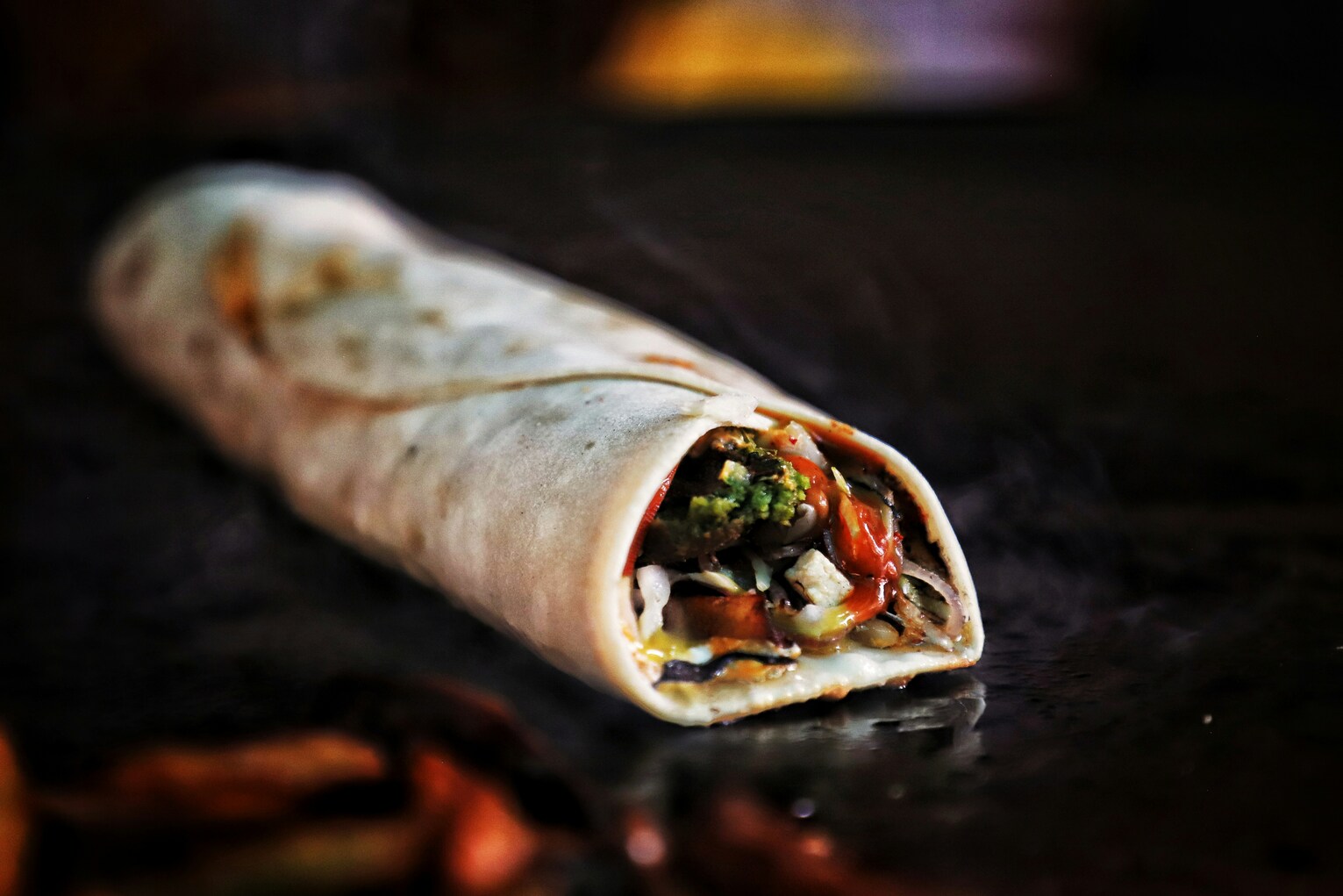 Grilled Portobello Wrap