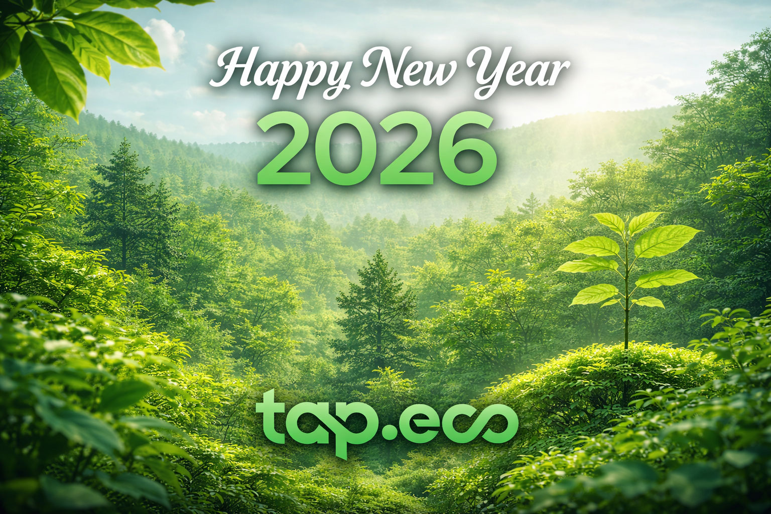 Happy New Year 2026 from tap.eco